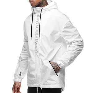 White ASRV windbreaker training jacket